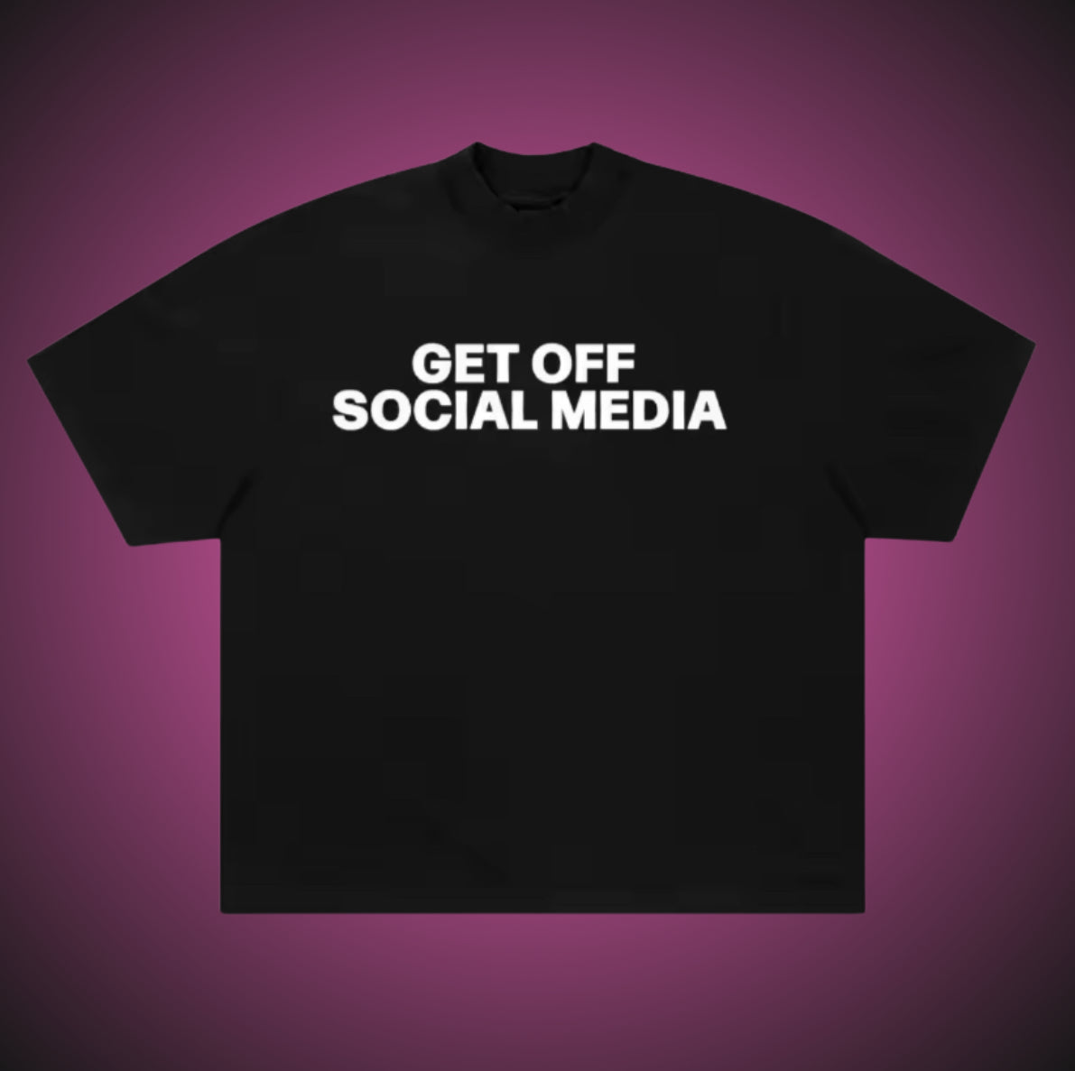 GET OFF SOCIAL TSHIRT