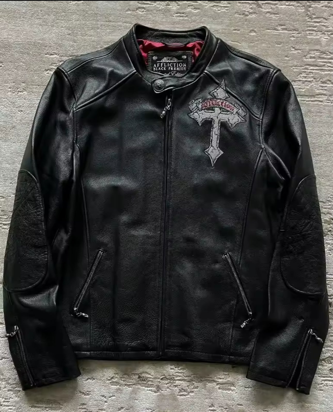 LEATHER SKULL JACKET