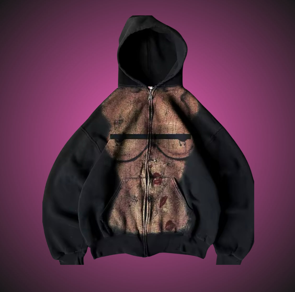 COVER UP ZIP UP JACKET