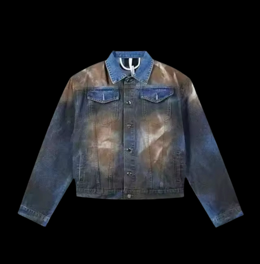 DIRTY DENIM JACKET