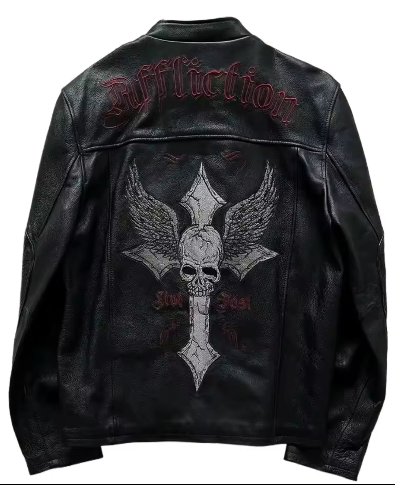 LEATHER SKULL JACKET