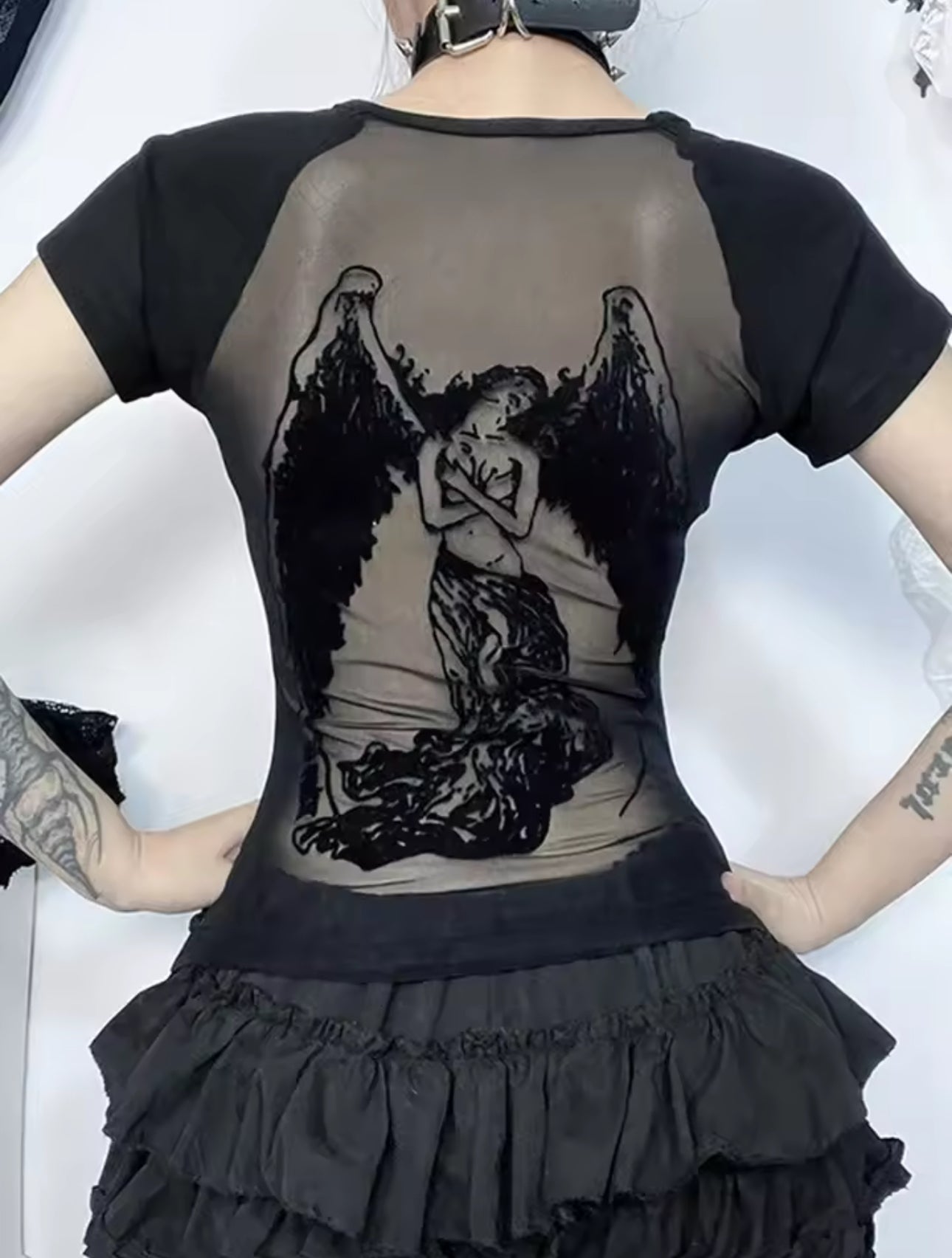 BACKLESS ANGEL TOP