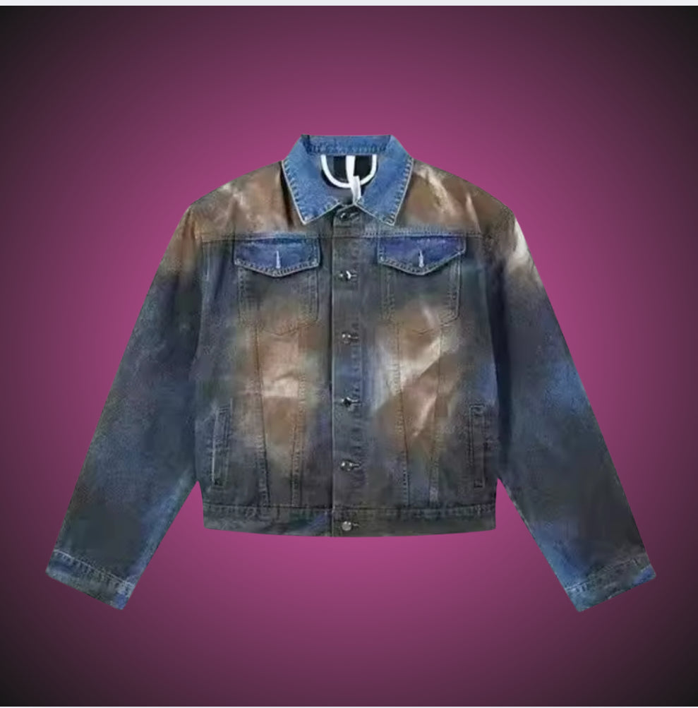 DIRTY DENIM JACKET
