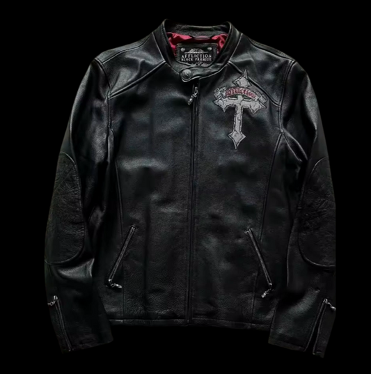 LEATHER SKULL JACKET