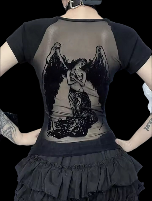 BACKLESS ANGEL TOP