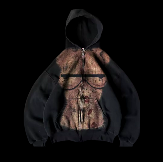 COVER UP ZIP UP JACKET