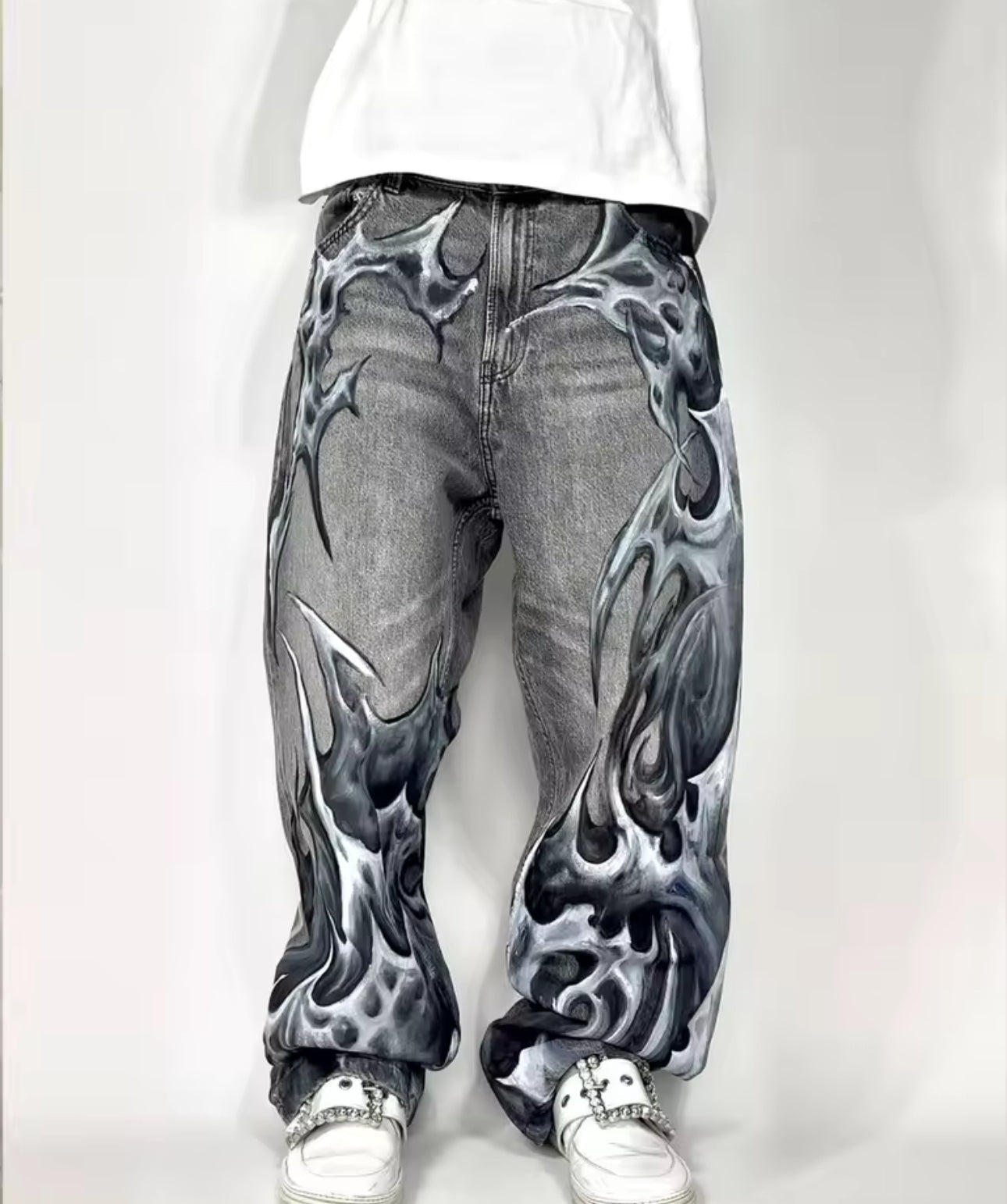 WAVE DENIM JEANS