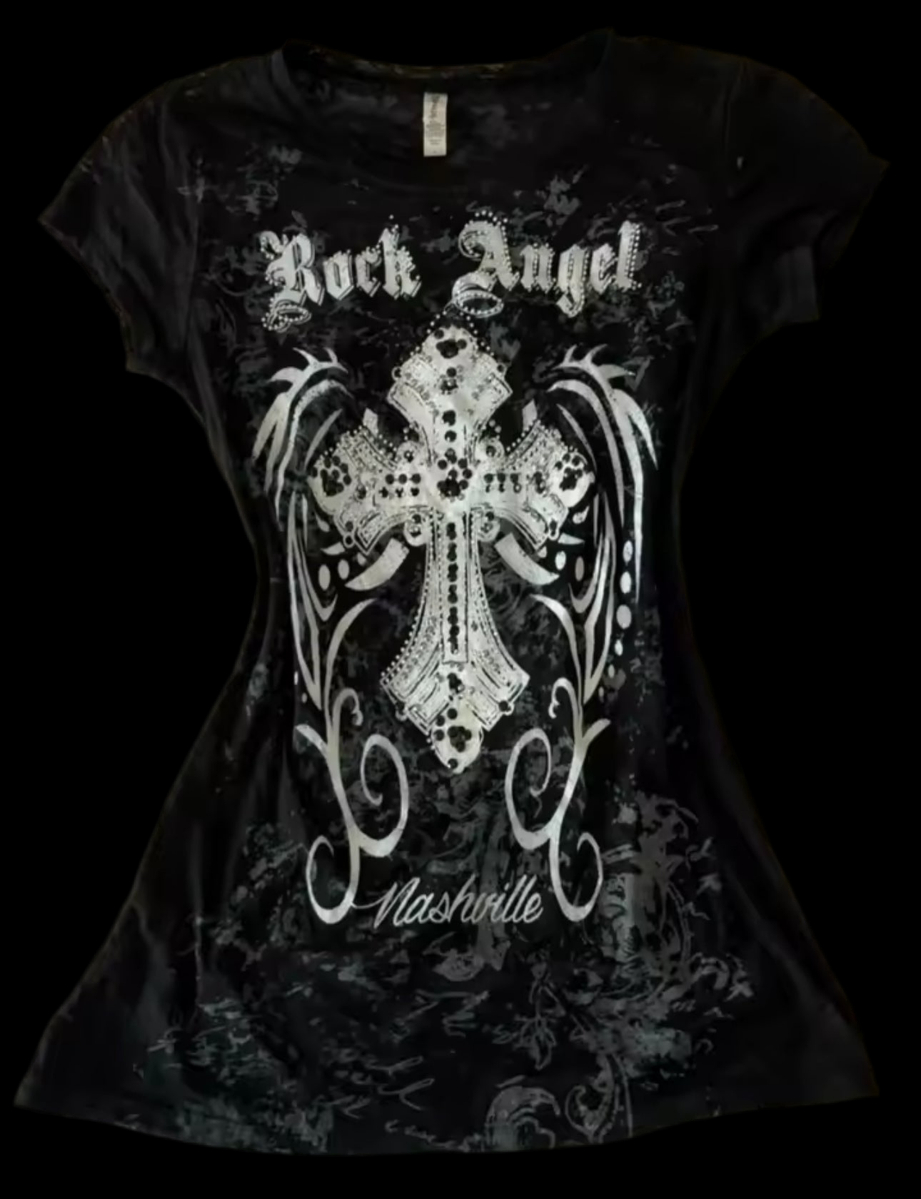 ROCK ANGEL FEATURE TSHIRT