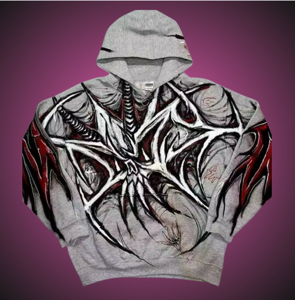 SLASHED HOODIE