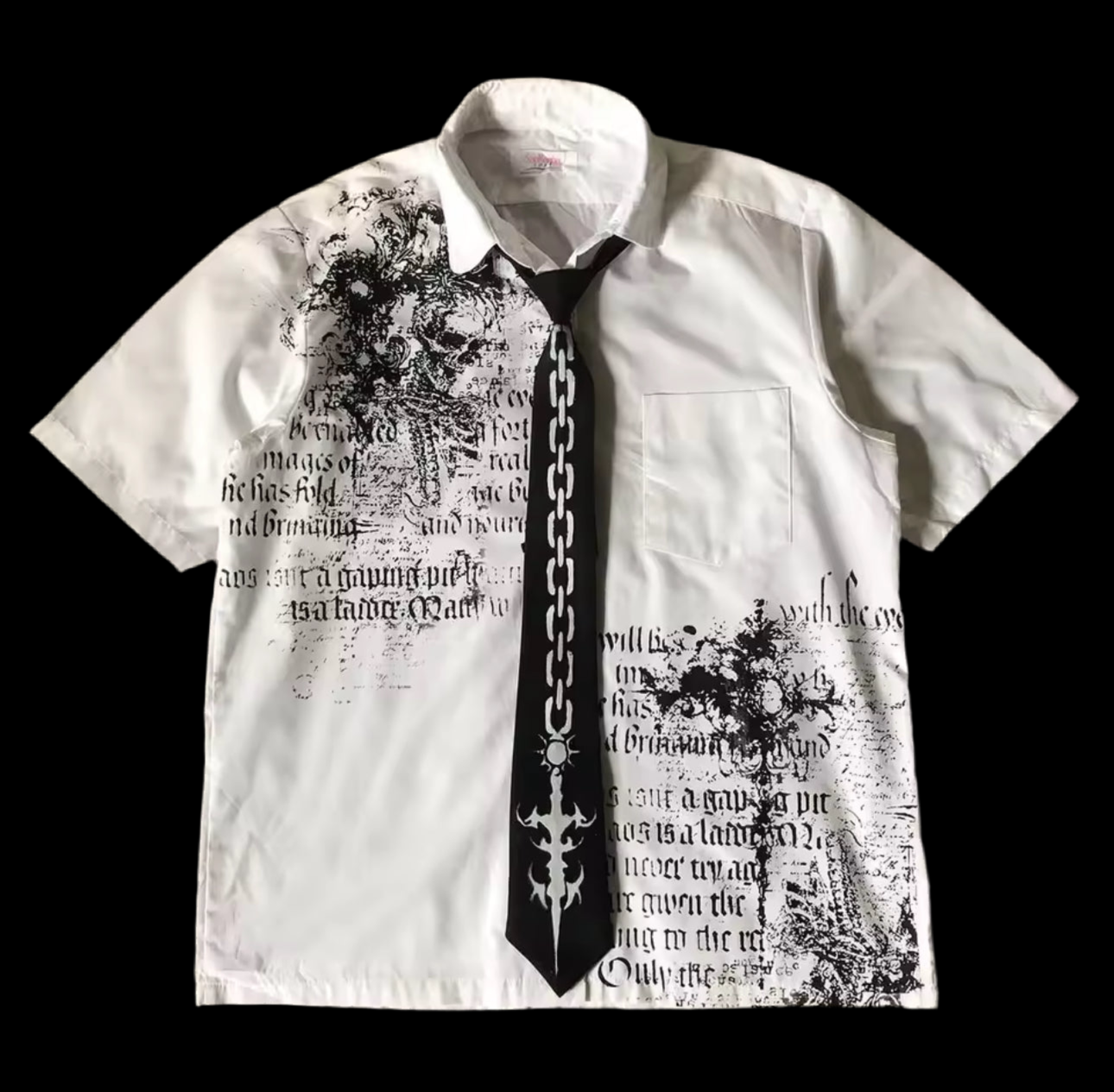 DISGRACEFUL SHIRT AND TIE