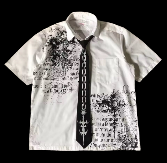 DISGRACEFUL SHIRT AND TIE