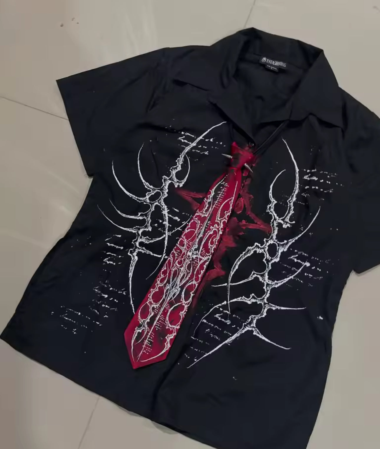 DISTASTEFUL SHIRT AND TIE