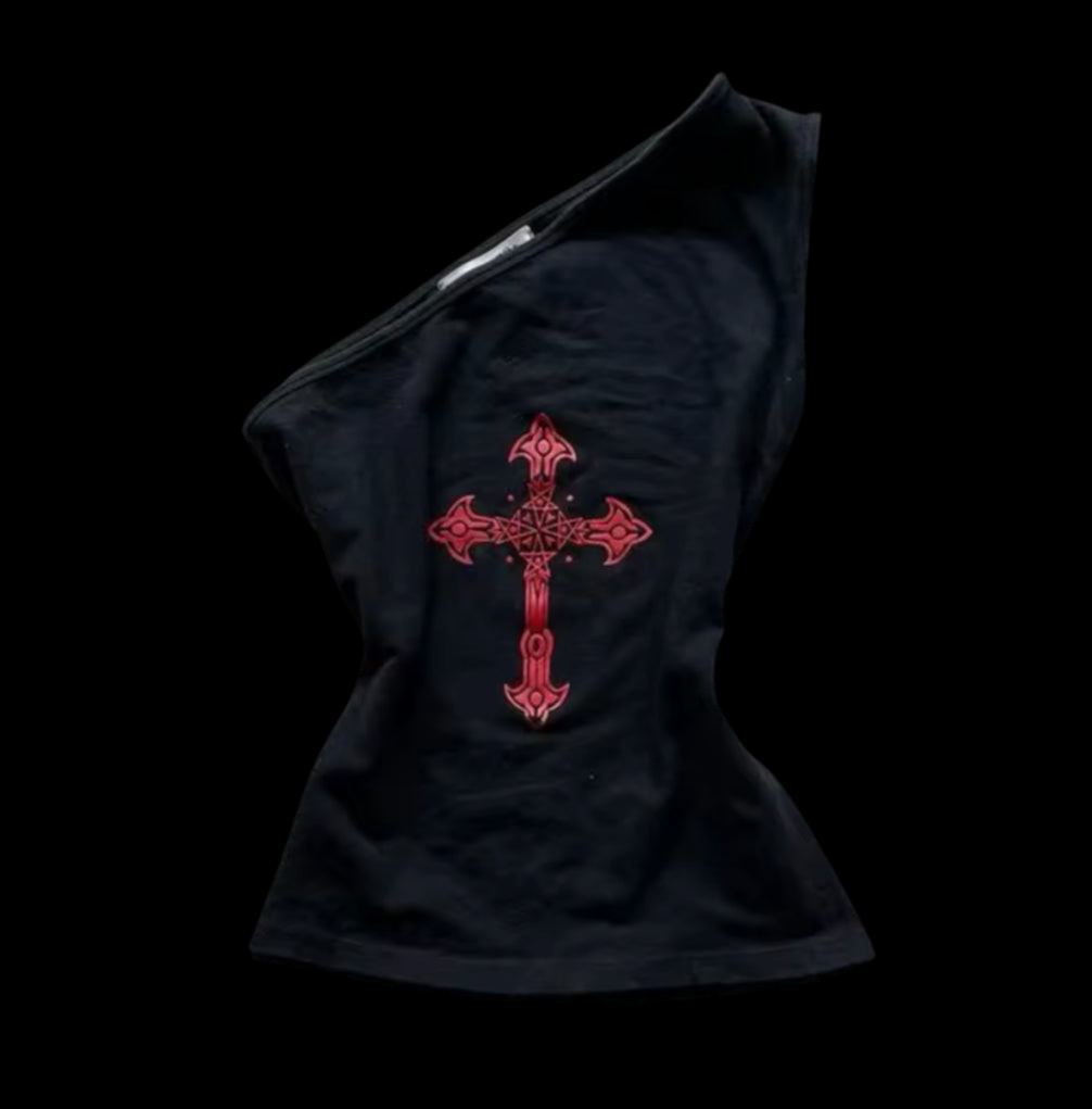 CROSS OFF THE SHOULDER TSHIRT