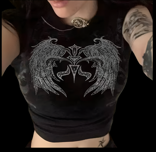 ANGEL WING BABY TEE